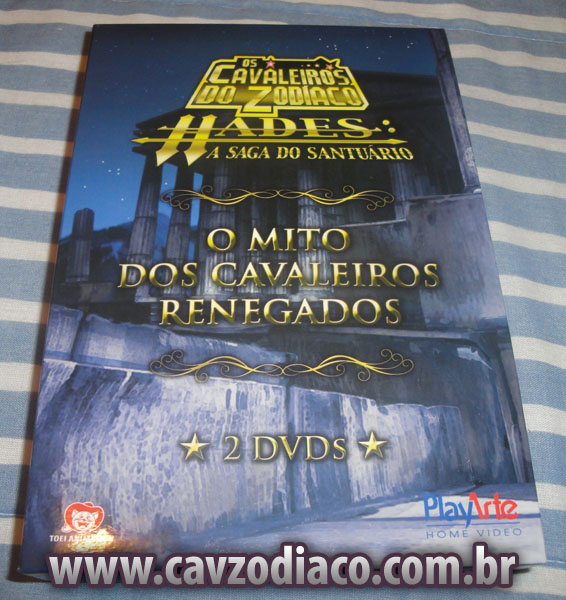 Os Cavaleiros Do Zodíaco Série Clássica Dublada Em Dvd
