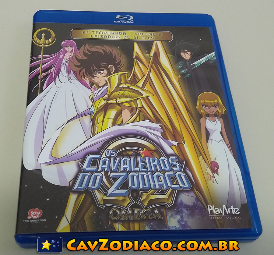 DVD Os Cavaleiros do Zodíaco Ômega: 2º Temporada - BOX 5 - UNBOXING 