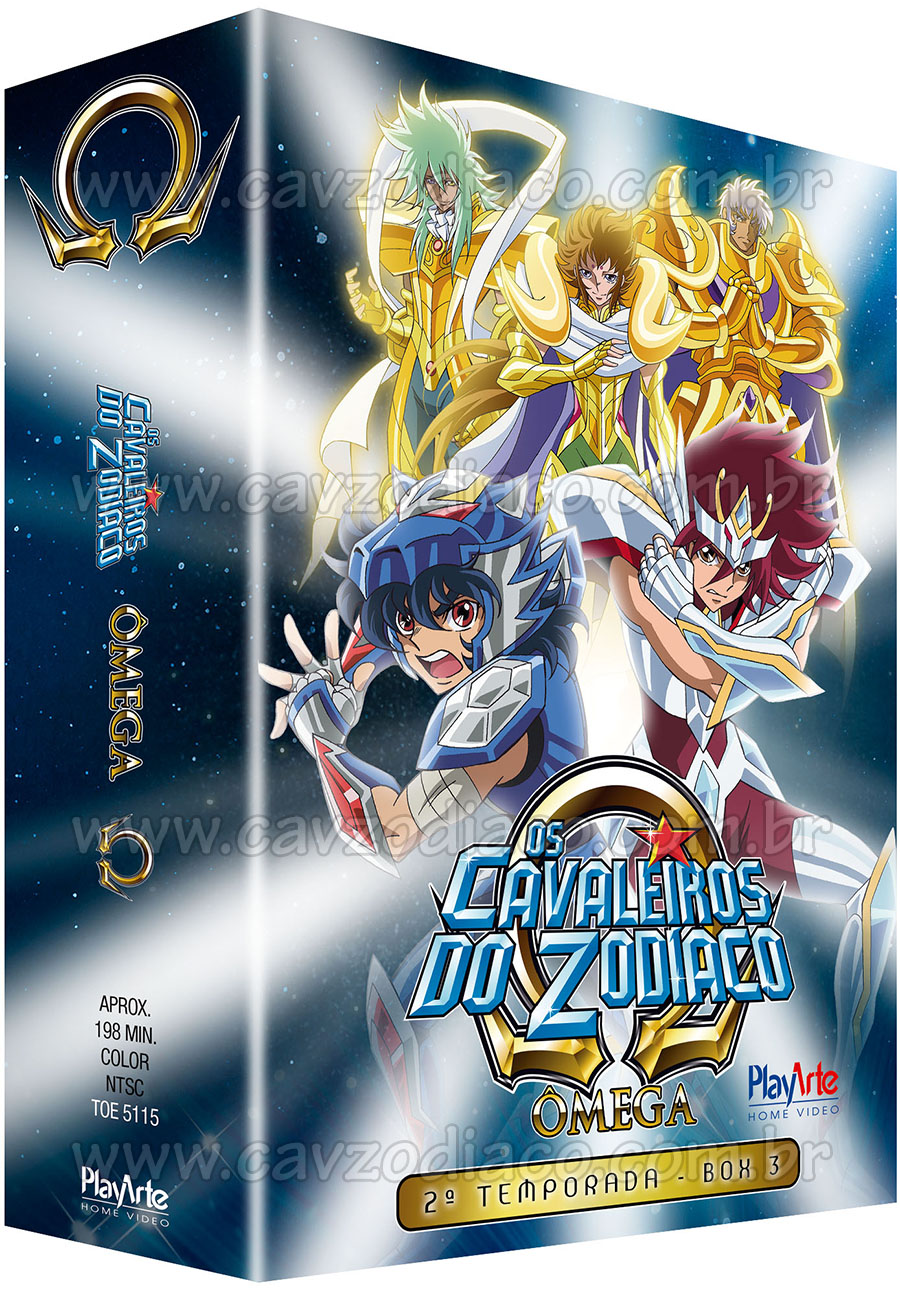 Blu-Ray Os Cavaleiros Do Zodíaco Ômega Vol. 1 - Ep. 01 A 12 - Playarte -  Revista HQ - Magazine Luiza