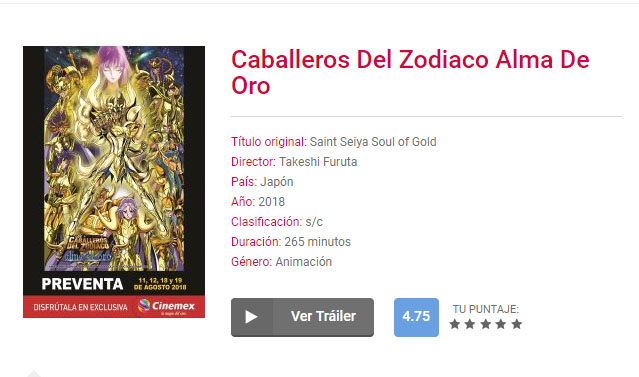 Saint Seiya Alma de Oro Capitulo FINAL audio latino PARTE 1 
