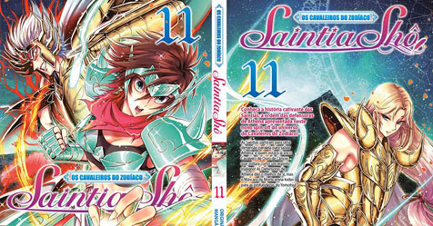 Saintia Sh: capa completa do volume 11 do mang tankobon brasileiro!