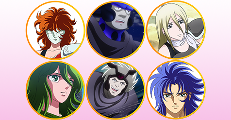 Saintia Sh: mais 6 perfis de personagens no site oficial!