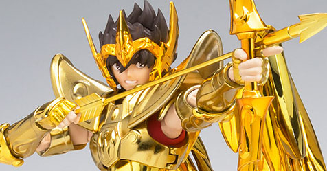 Cloth Myth EX: imagens finais do boneco do Seiya com Armadura de Sagitrio!