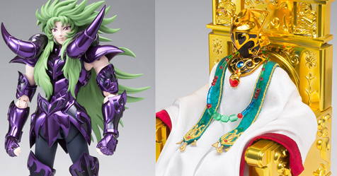 Cloth Myth EX: kit com o Shion de ries com a Surplice de Hades e Grande Mestre  anunciado!