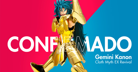 Cloth Myth EX: boneco do Kanon de Gmeos Revival ser lanado no Brasil pela PiziiToys!