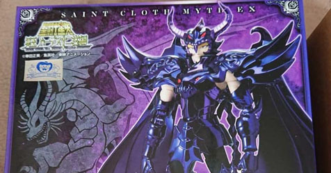 Cloth Myth EX: fotos da caixa e do boneco do Radamanthys de Wyvern na verso OCE!