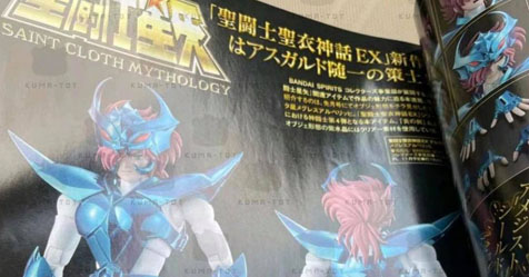 Cloth Myth EX: primeiras imagens do Alberich de Megrez + deus Hypnos anunciado!