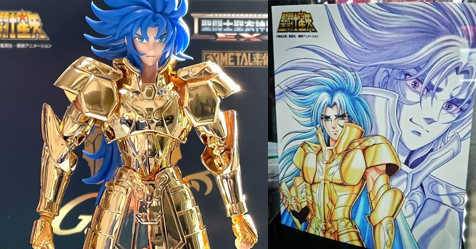 Cloth Myth EX: novas fotos revelam caixa e ilustrao da Michi Himeno para o Saga de Gmeos 24k!