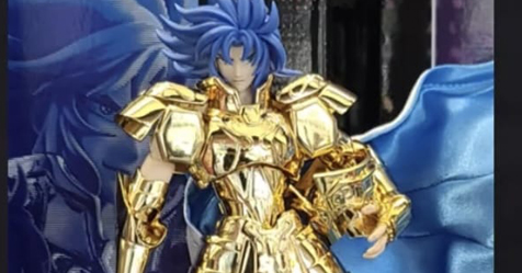 Cloth Myth EX: foto do boneco do Saga de Gmeos na verso ouro 24k!