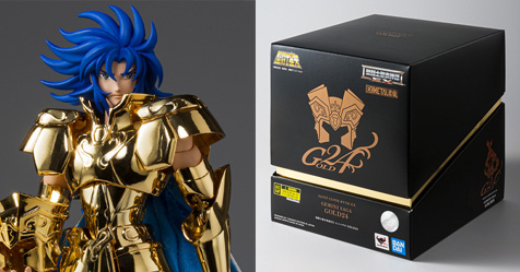 Cloth Myth EX: boneco do Saga de Gmeos EX Metal e ouro 24k em novembro no Japo!