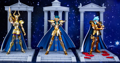 Tamashii Nation: diversos novos bonecos dos Cavaleiros do Zodaco anunciados pela Bandai + confira!