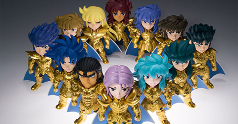 Saint Seiya ARTlized: imagens finais da nova linha de bonecos dos Cavaleiros do Zodaco!