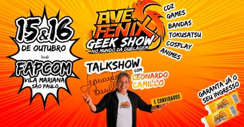 Ave Fnix Geek Show: evento acontece neste final de semana em SP + sala temtica com exposio dos Cavaleiros do Zodaco!