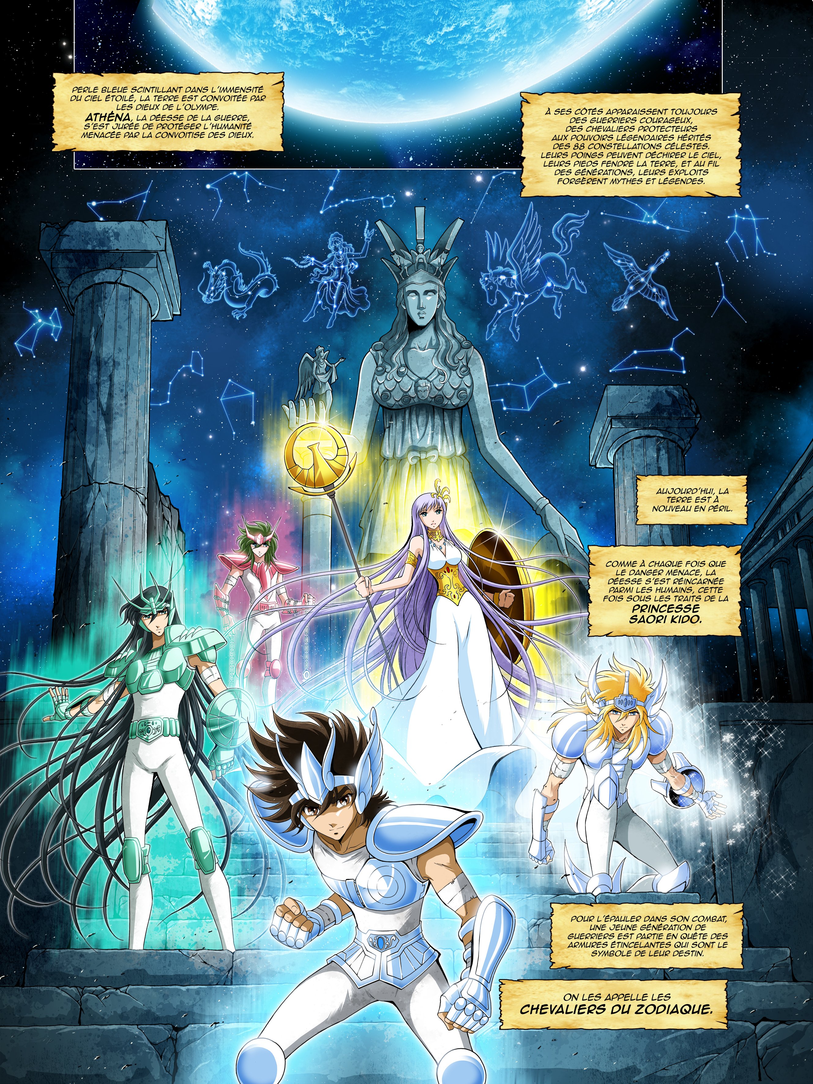 Time Odyssey: veja mais algumas páginas do volume 2 da HQ oficial dos  Cavaleiros do Zodíaco! - Os Cavaleiros do Zodíaco - CavZodiaco.com.br