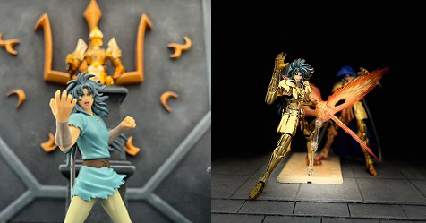 Cloth Myth EX: fotos do boneco do Kanon de Gmeos Revival no site do Kurumada!