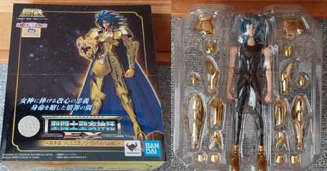 Cloth Myth EX: fotos da caixa, do blister e do boneco do Kanon de Gmeos Revival!