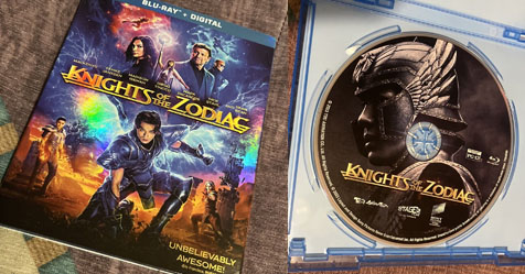 Live Action: Blu-Ray do filme dos Cavaleiros do Zodaco foi lanado nos EUA e Canad!