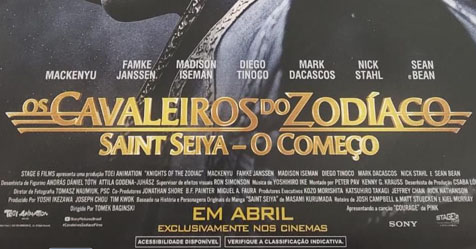 Live Action: pré-venda dos ingressos do filme dos Cavaleiros do Zodíaco  começa no dia 12 de abril no Brasil! - Os Cavaleiros do Zodíaco -  CavZodiaco.com.br