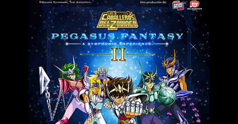 Pegasus Fantasy Symphonic Experience: novo concerto musical dedicado a Saint Seiya no Mxico!