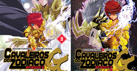 Epiisdio G: capas dos volumes 3 e 4 do mang brasileiro pela NewPOP Editora!