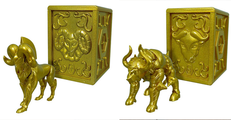 Golden Cloth Collection: nova coleo de miniaturas dos Cavaleiros do Zodaco no Japo!