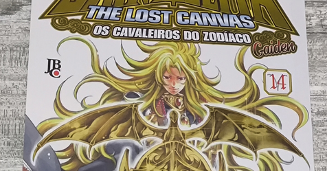 Lost Canvas Gaiden: fotos do volume 14 do mang tankobon brasileiro (relanamento)!