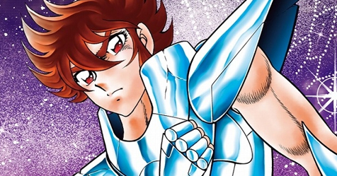 Champion Red: prvia da capa da edio especial de Cavaleiros do Zodaco com nova ilustrao do mestre Masami Kurumada!